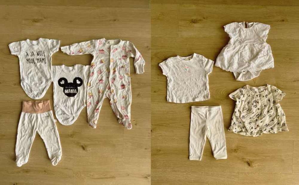 Zestaw ubranek 68/74 Zara TAO OshKosh GAP Next