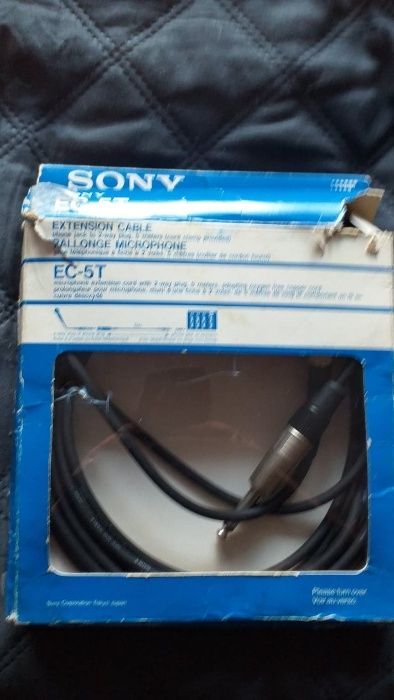 Kabel Sony EC-5T mono 5m.