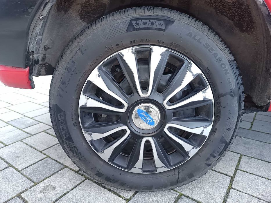 Fiesta mk3 na czarnych tablicach