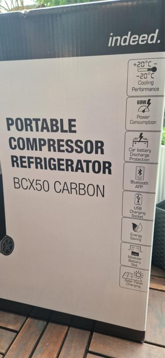 Przenośna lodówka kompresorowa BCX50 CARBON Yolco