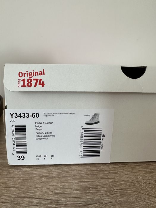 Buty Rieker ciepłe