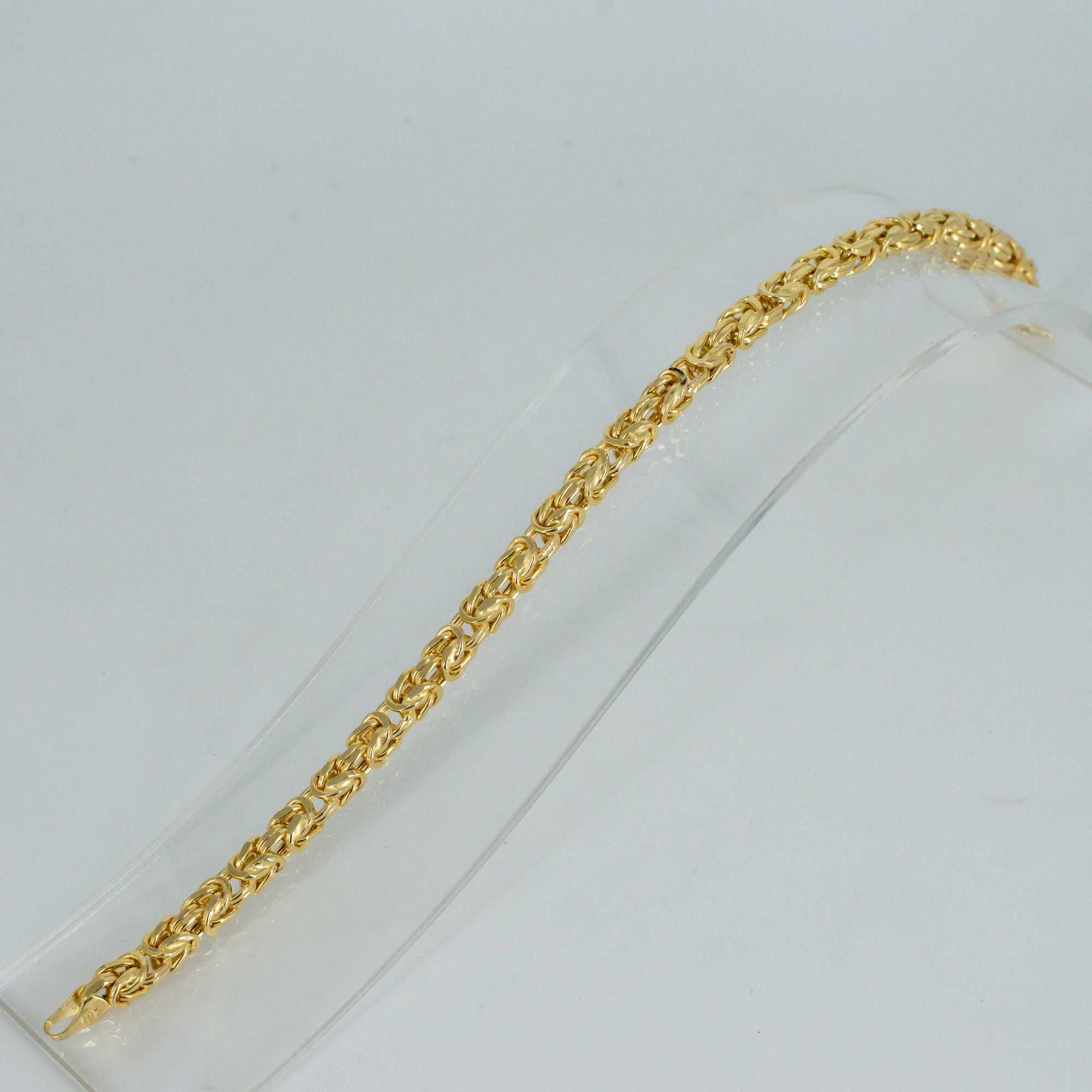 Złota bransoletka 585 12,53gram 22,5cm KRÓLEWSKI Nowa WYSYŁKA GRATIS