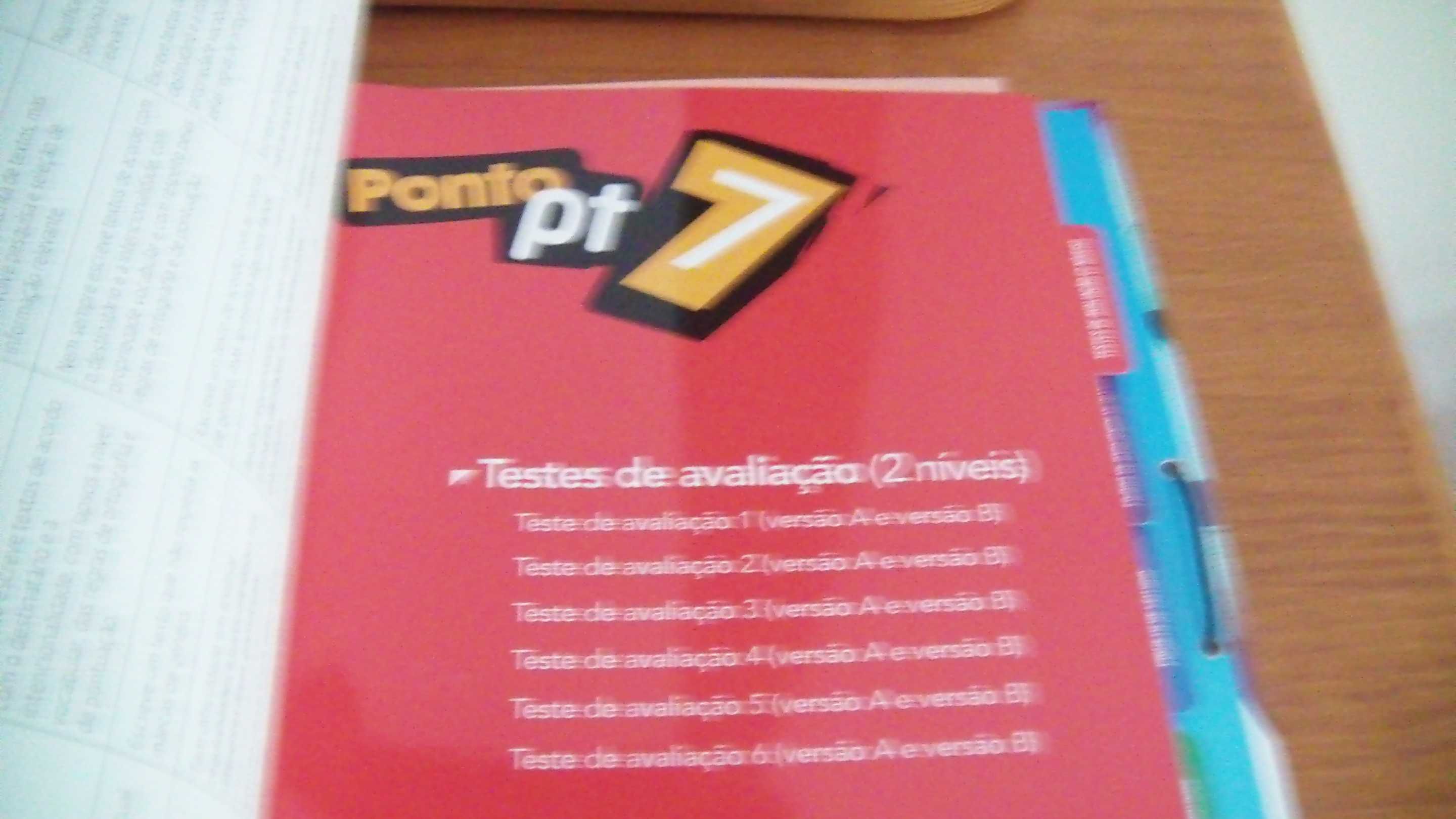 Ponto.pt 7 - Português - 7.º Ano Areal editores (Professor)