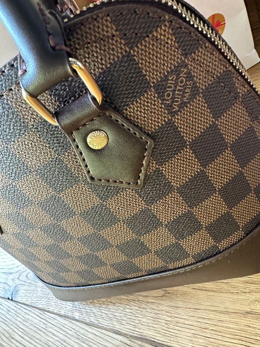 Alma BB kratka brazowa damska Louis Vuitton