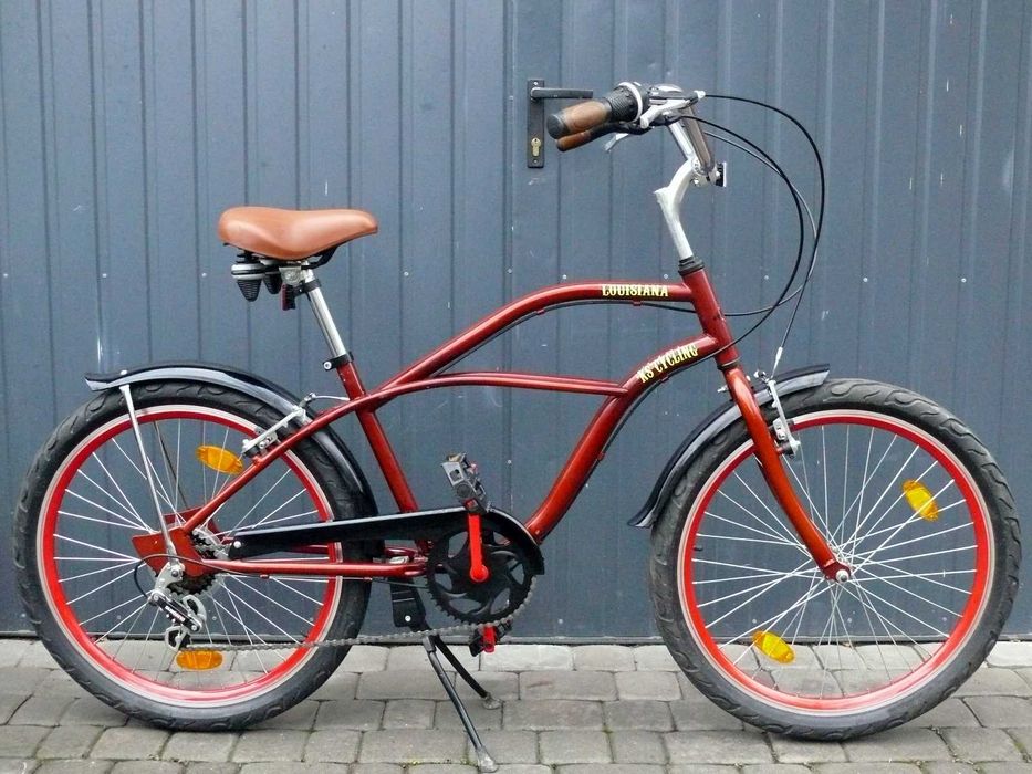 Nowy rower KS Cycling Louisiana koła 24" 6-biegów Cruiser Chopper