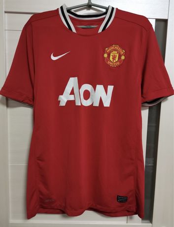 100% оригинал Nike Manchester United найк футболка футбольная