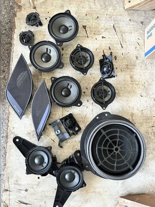 Audi A4 B9 A5 Głośniki BANG OLUFSEN i Maskownice