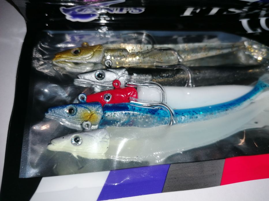 Isca Artificial Macia 11cm 5 unidades