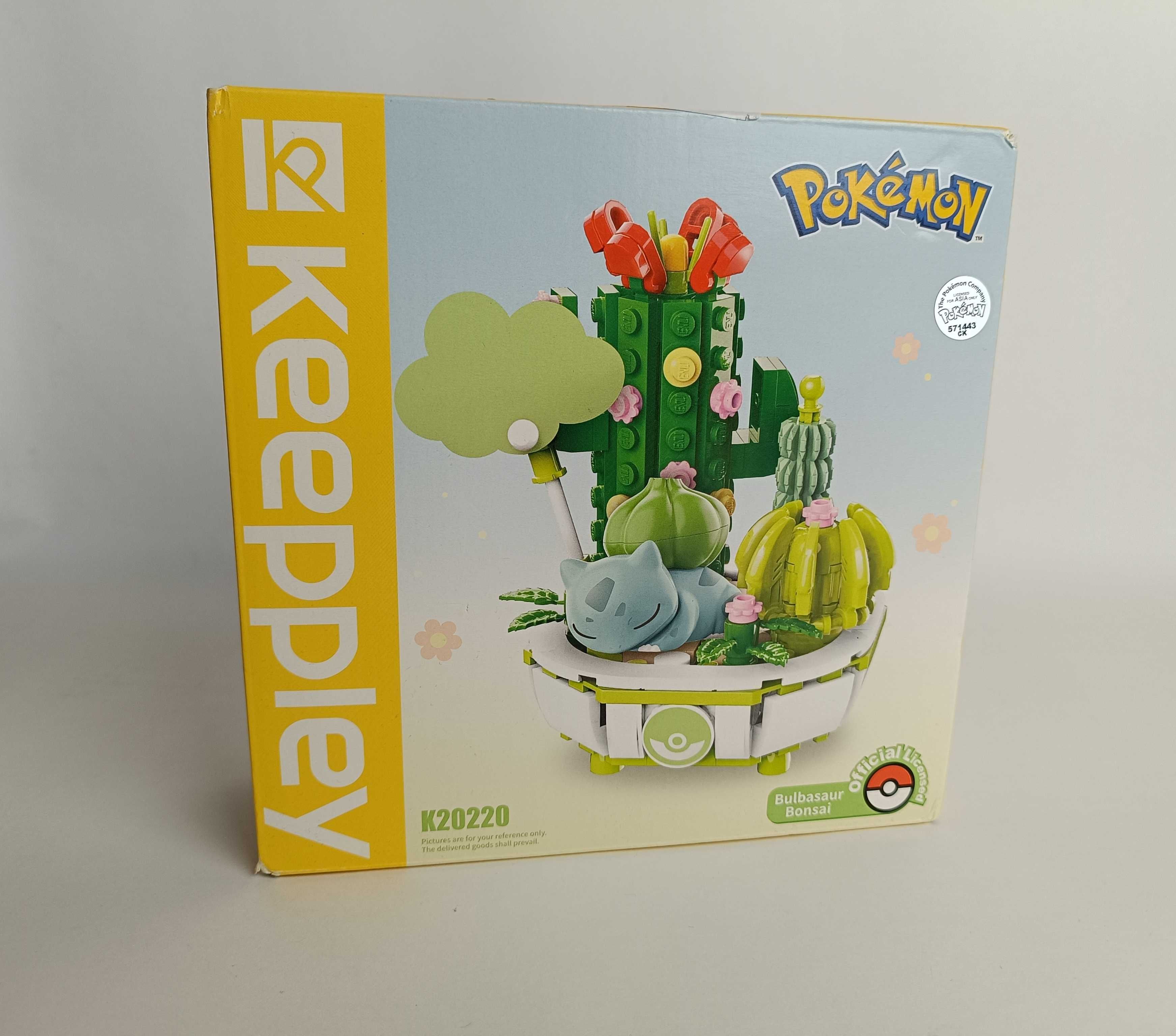 Klocki Pokemon Bonsai Bulbasaur licencjonowane