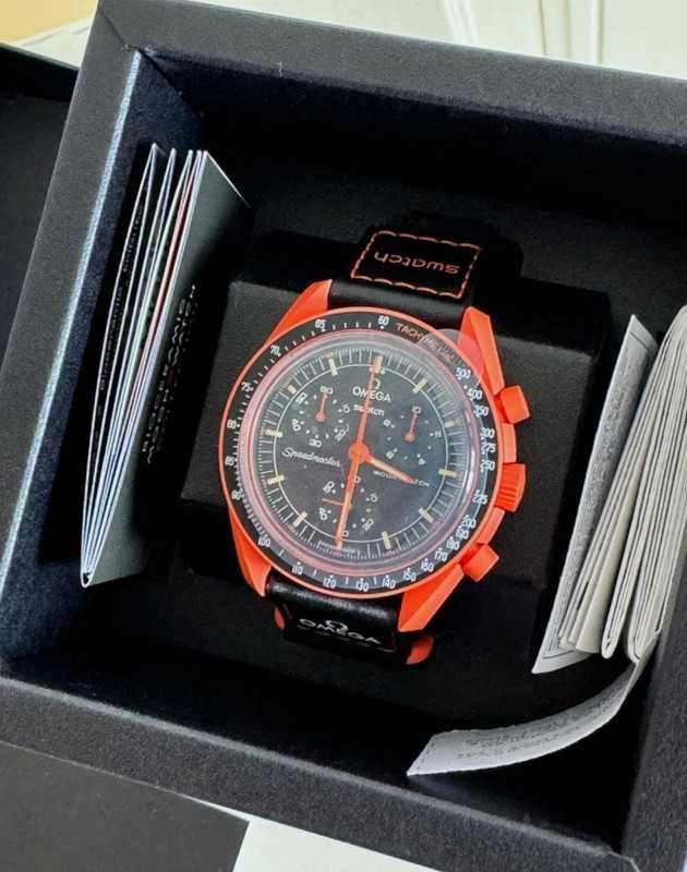 Omega x Swatch Lava SO33O100 Szybki Zakup z Dostawą 48h