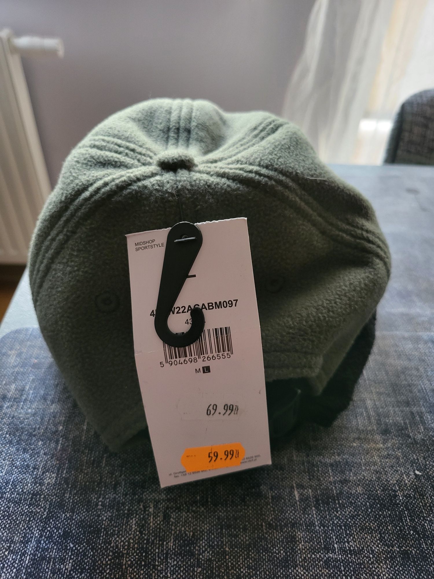 Czapka męska  4f z polaru  x 2 - nowe.