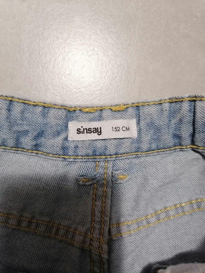 Spodnie szerokie sinsay 152