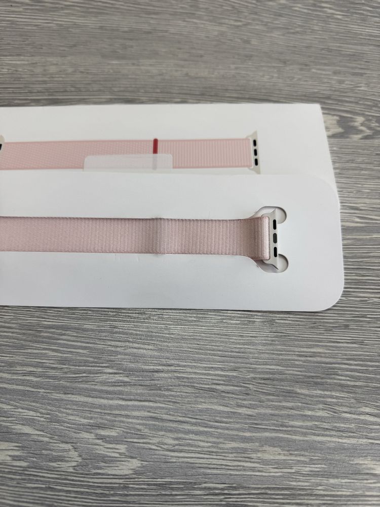 Ремешок Apple Watch  Оригинал 38 40 41 42 mm / Light Pink Sport Loop