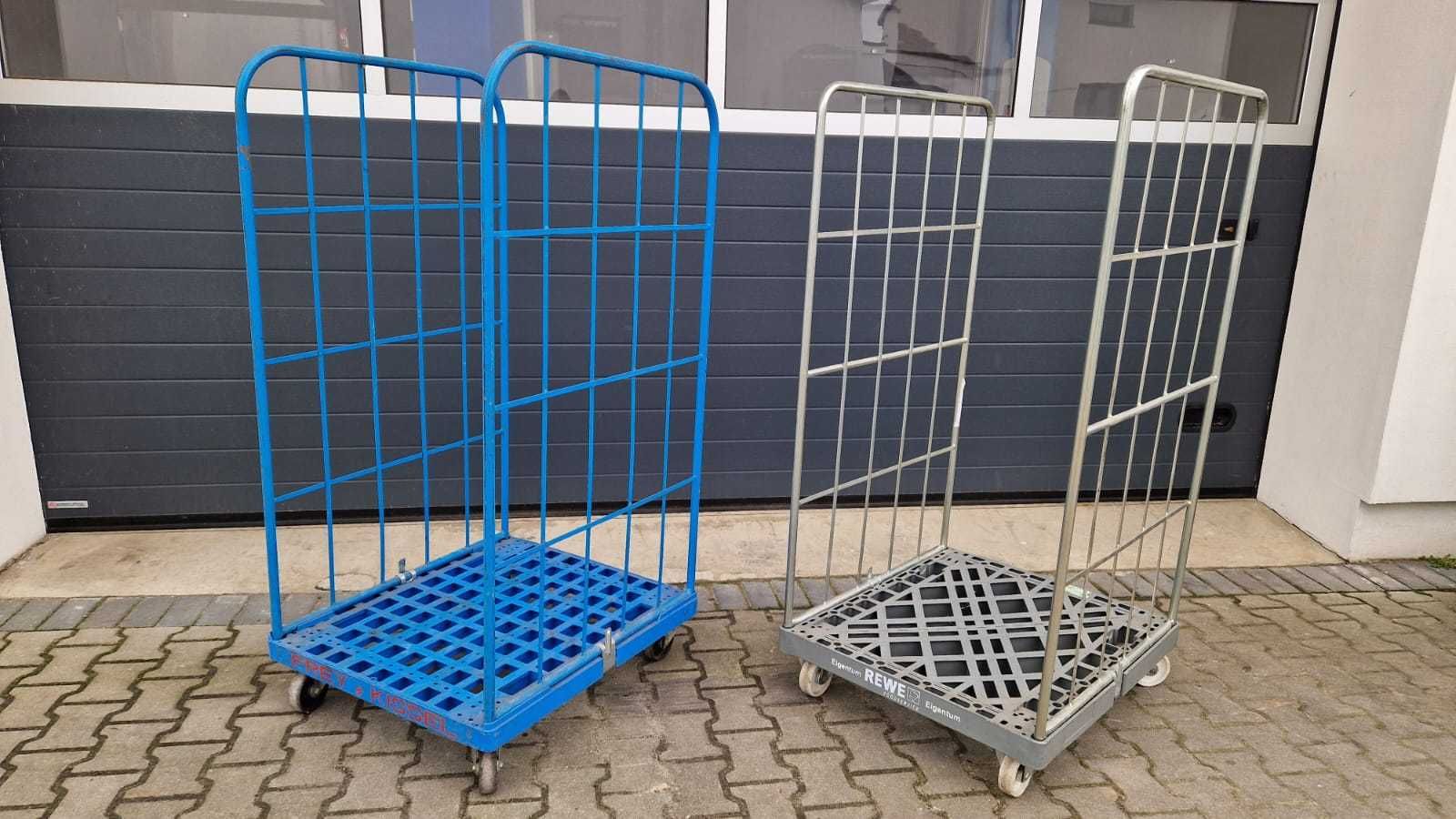 Rolkontener wózek magazynowy na kółkach transportowy