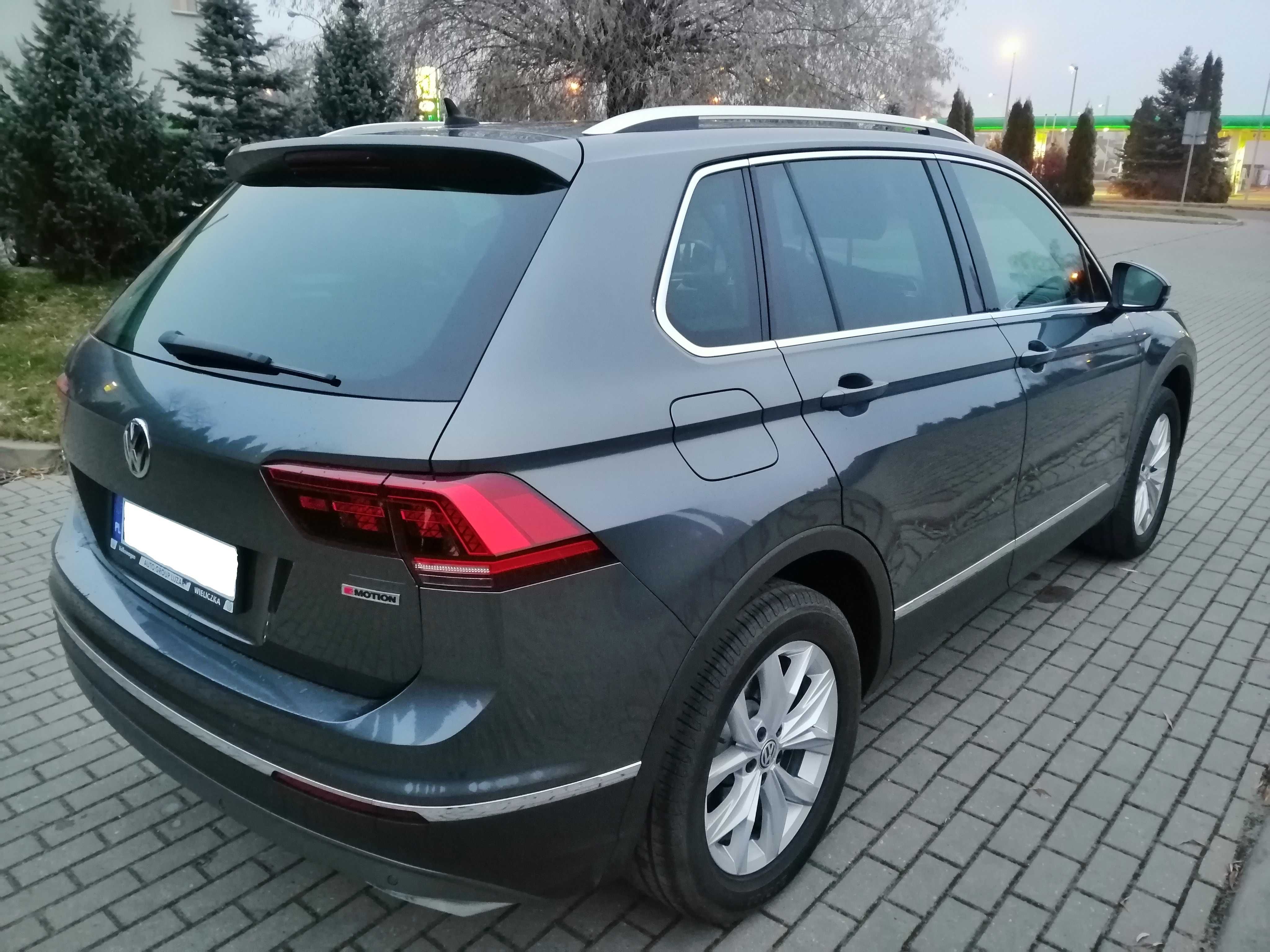 *VW TIGUAN Highline 2.0TSI 4Motion/DSG/2019(18) - Stan wzorowy*