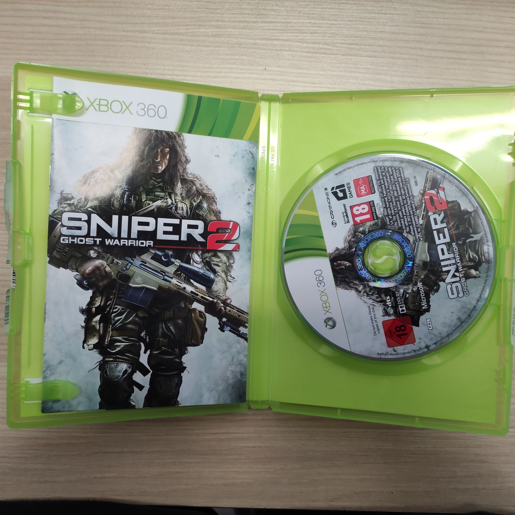 Sniper 2 ghost warrior Xbox 360