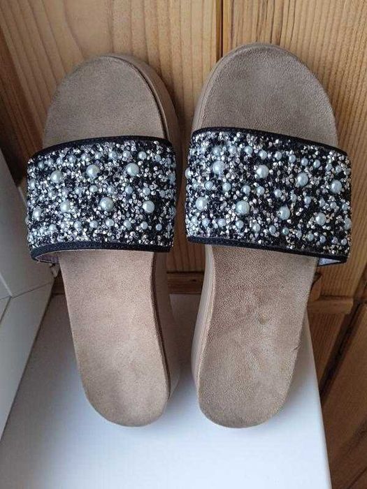 Летние шлепки,шлепанцы стелька 25 см