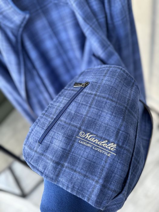 Кашемировая ветровка-бомбер Enrico Mandelli