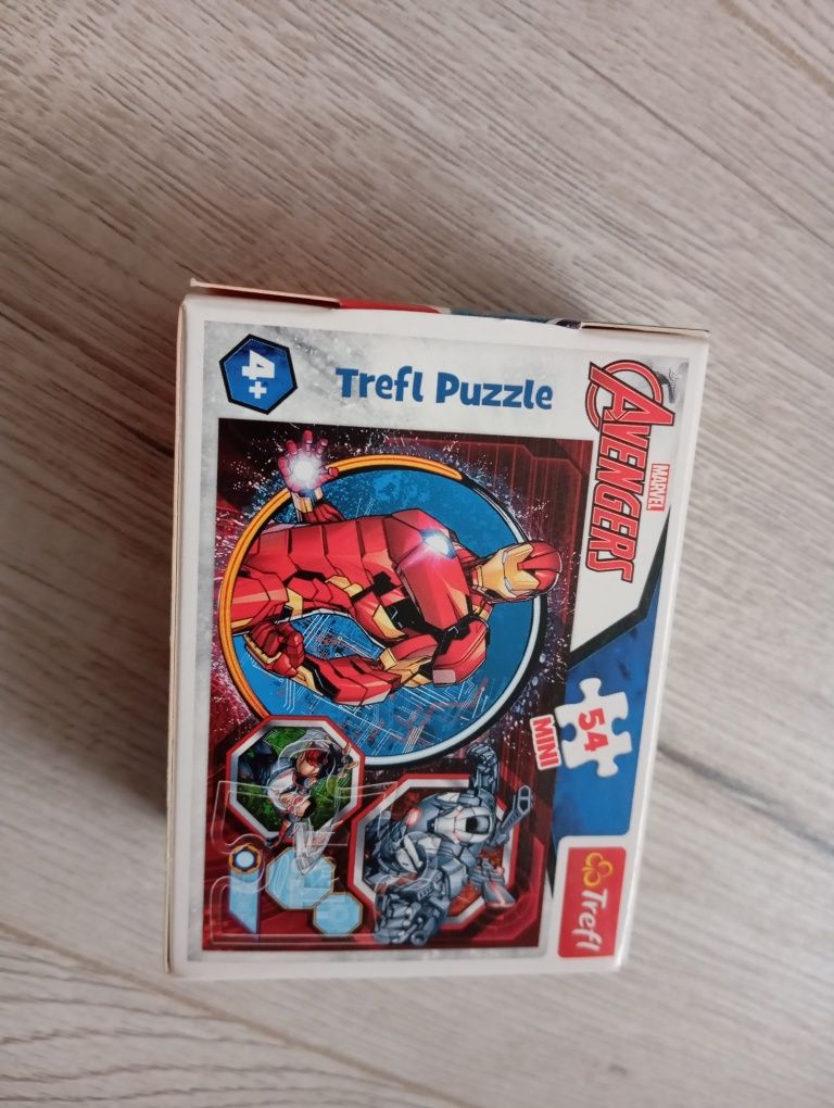 Nowe puzzle Trefl Avengers Bohaterowie 54 mini