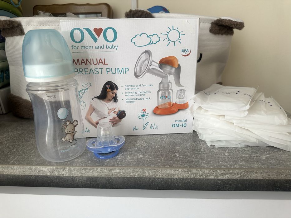 Молоковідсмоктувач ручний + подарунок