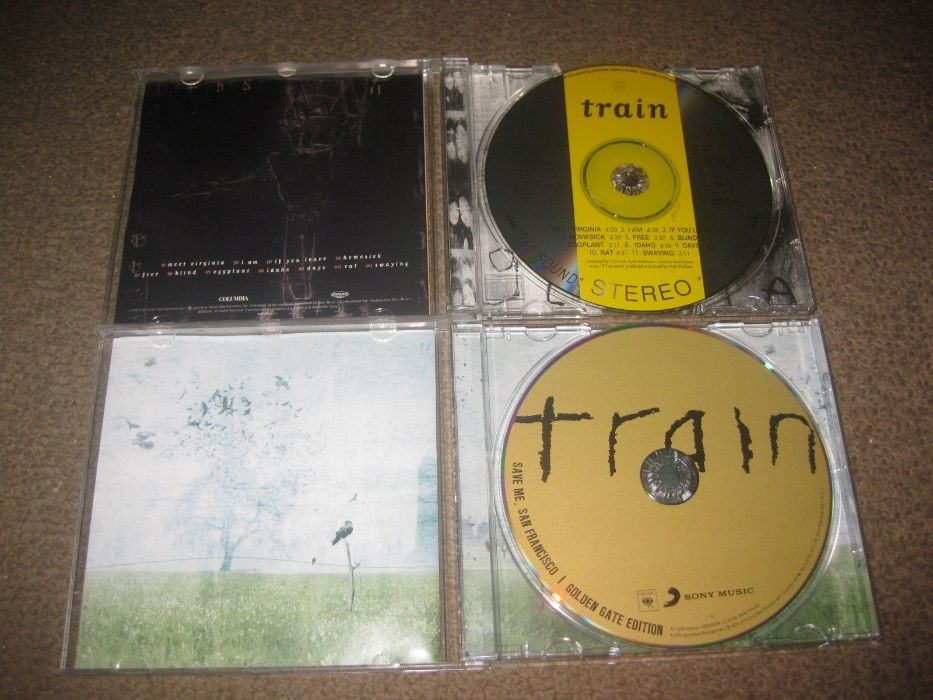 2 CDs dos "Train" Portes Grátis!