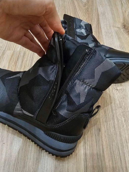 Buty zimowe śniegowce hilfiger  ocieplane kozaki Calvin klein 38