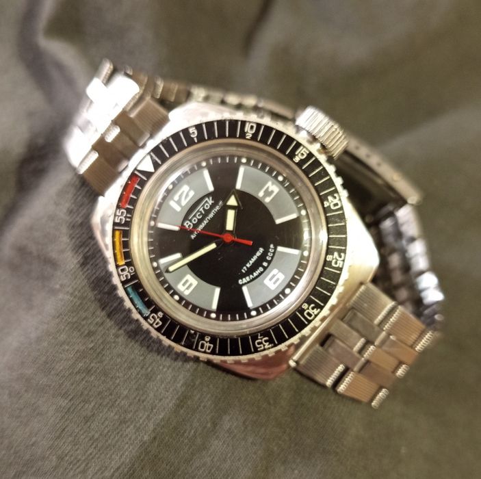 Часы Восток.ччз.Амфибия 200м.кастом. Антимагнит. Мод.