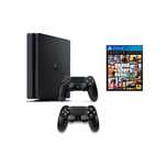 PS4 slim + 2 геймпади + GTA 5