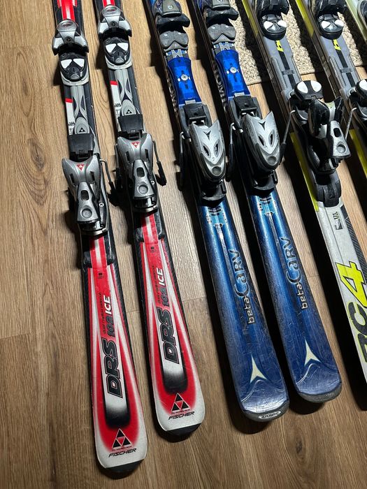 Narty zjazdowe 90cm 100cm  120cm 130cm 140cm 150cm 160cm  170cm