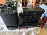 SONY STR DH550 + Subwoofer + 5 colunas