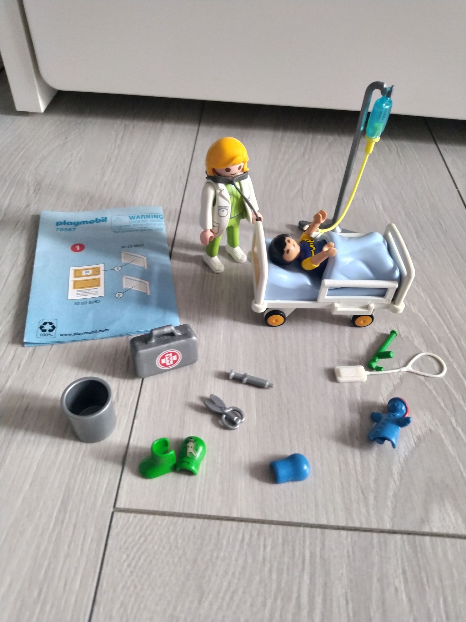 Playmobil sala szpitalna 70587