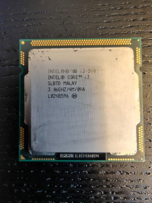 Processador Intel Core i3-540, 1ª Geração - Dual Core/4 Threads