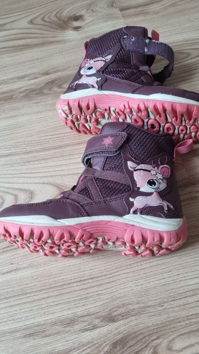 Buty zimowe dziewczęce