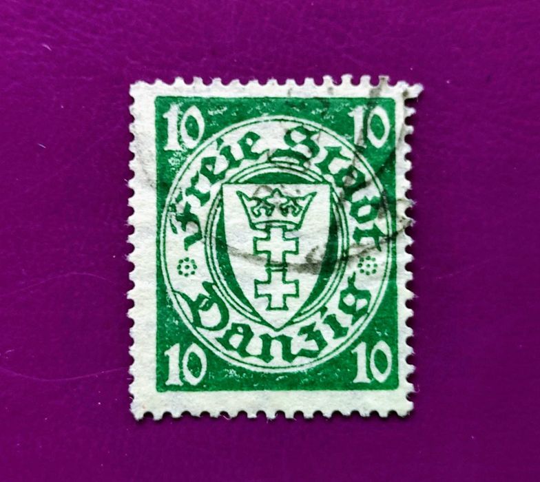 Znaczek pocztowy ''WMG'' 10 pfeningów (nr.8)