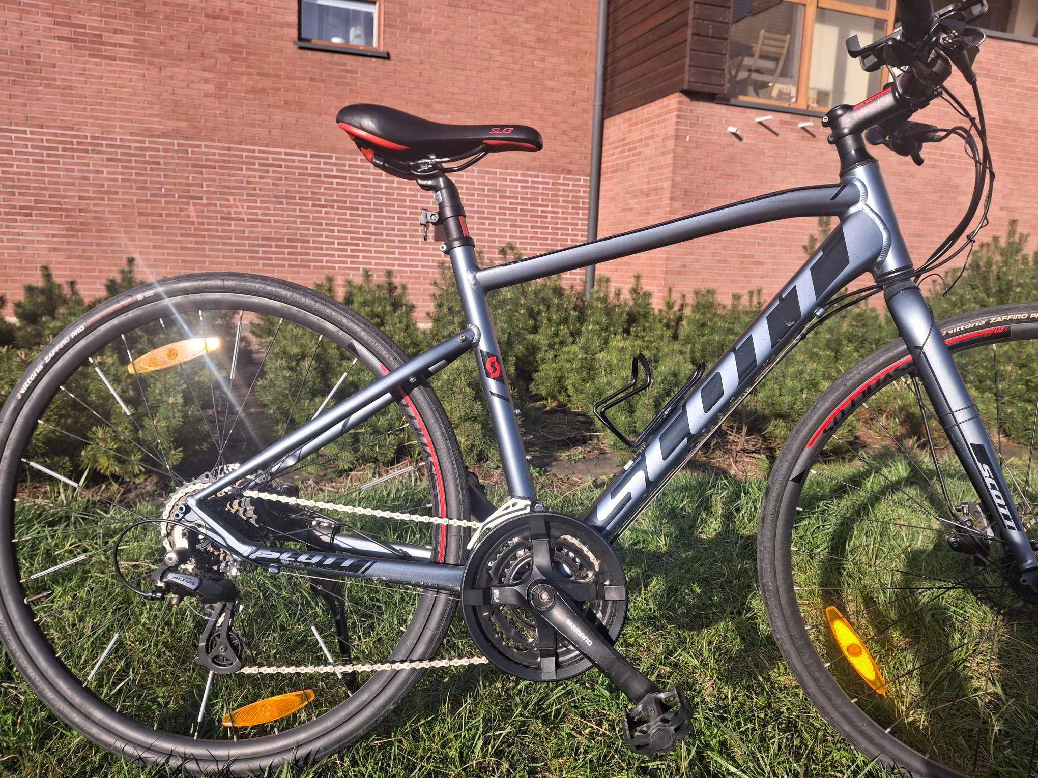 Rower Scott Sub Cross - rama aluminium M - koła 28'' - Shimano Altus