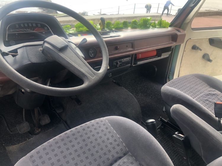 Auto Caravana Fiat 242 E18 2.5D Modelo Longo com Tecto Alto