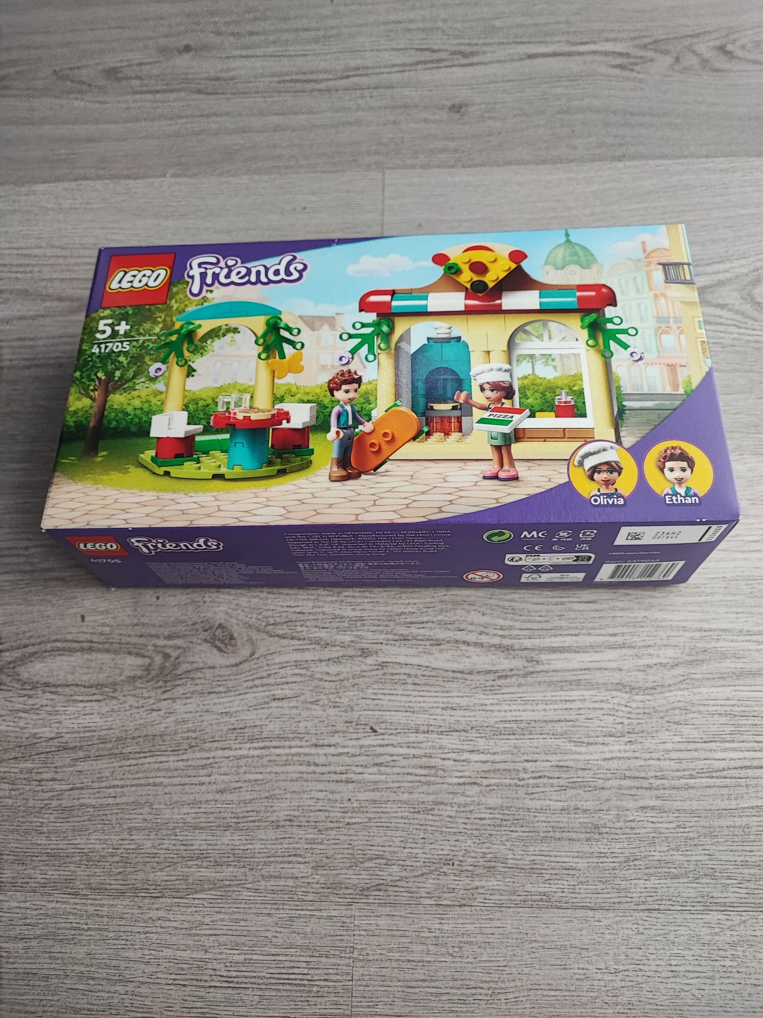 Nowe LEGO friends 41705 dla dziewczynki Pizzeria w Heartlake prezent