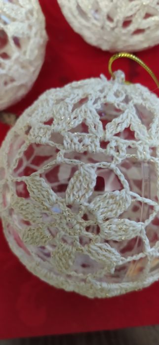 Szydełkowe kule ozdobne