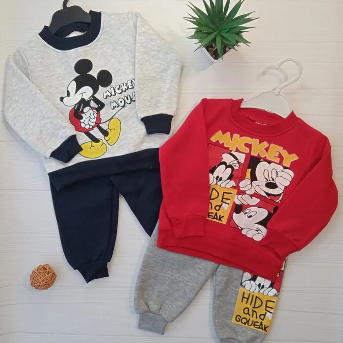 Теплий костюм на флісі Міккі Маус
