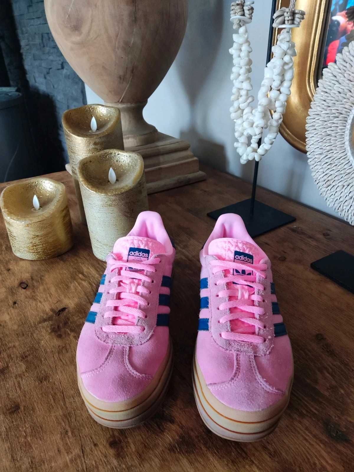 Basket gazelle bold W adidas pink glow 37