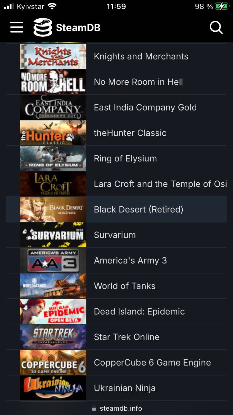 Аккаунт Steam 113 игр