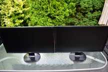 2 x monitor BenQ GL2460HM 24" 1920 x 1080 (FullHD) TN