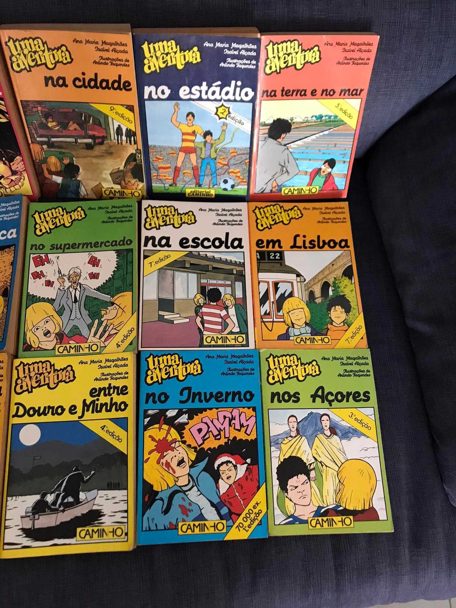 Livros Uma Aventura coleçao caminho