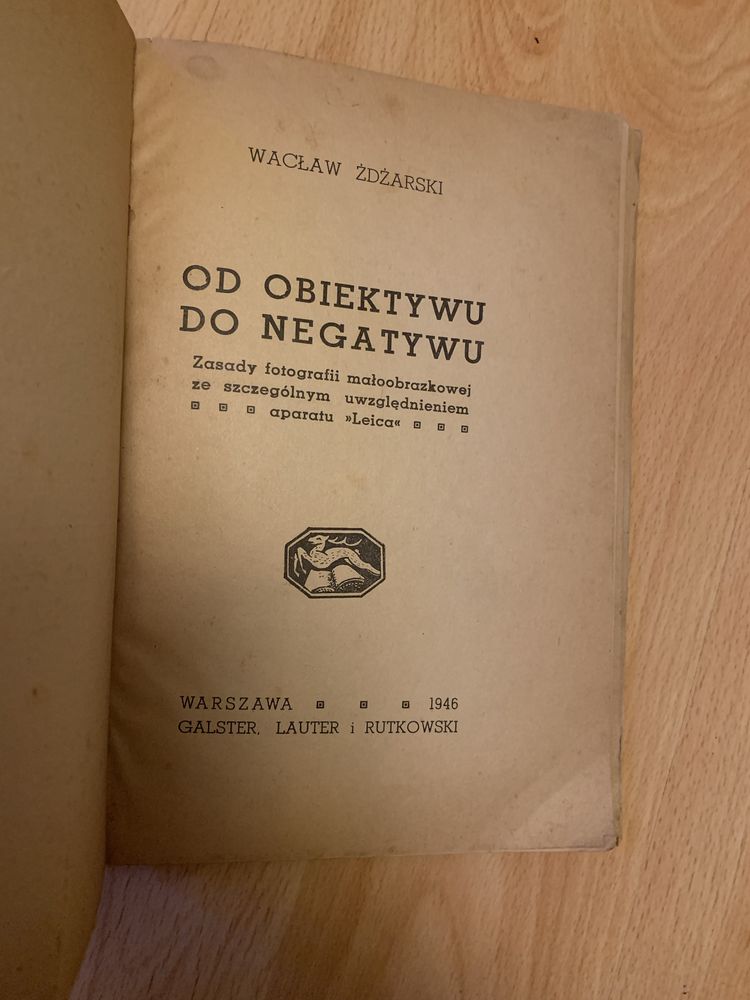 Kasiazka  Od obiektywu do negatywu 1946