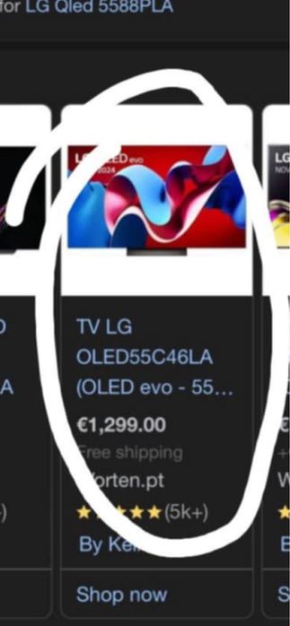 TV LG 4K 55 polegadas