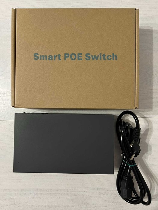 Комутатор з PoE Commax CIOT-H4L2! Гарний стан!