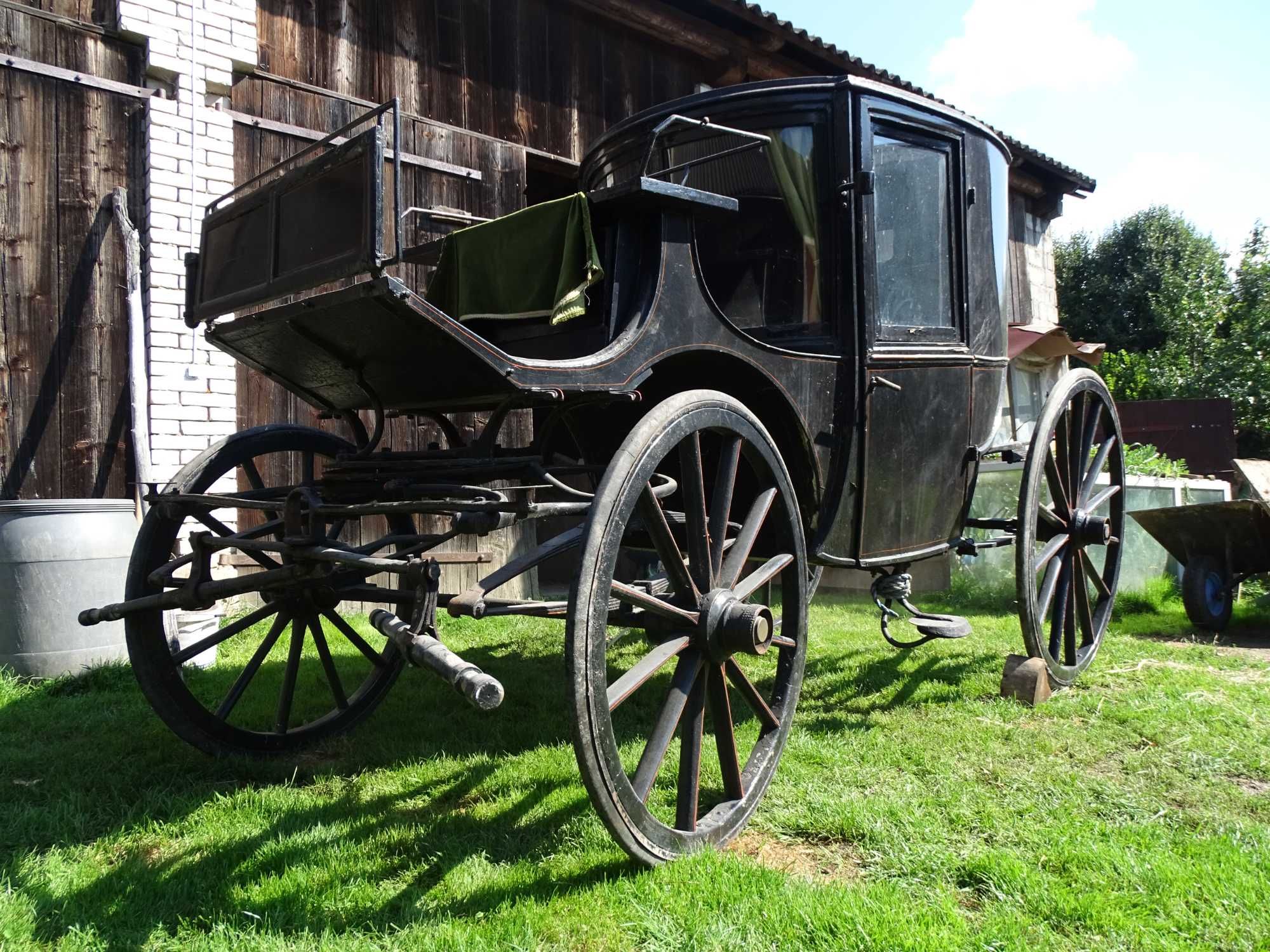 Bryczka Piękna Kareta 1900r