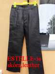 Estelle spodnie na motor damskie skóra leather-36,S