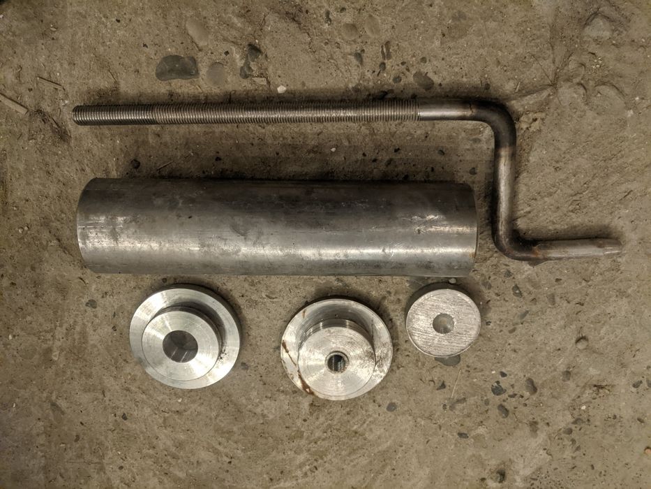 Корба, прес, циліндр з нержавійки