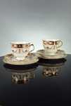 Vintage Zestaw Filiżanek Arklow Royal Porcelana Irlandia
